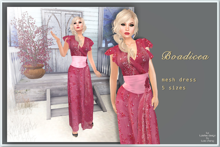 LUZ - Boadicea pink - vendor