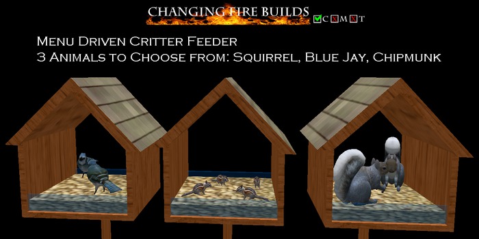 AP - Pole Critter Feeder Peanut House Style 1