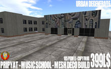 Pripyat Music School - Deco Build