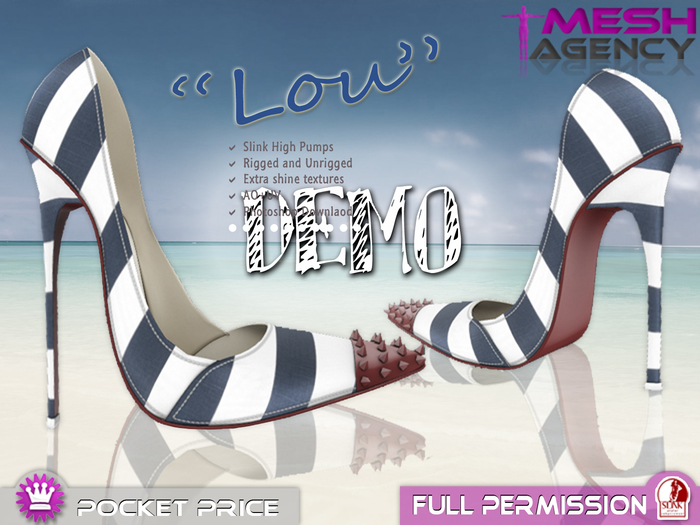 Slink High Pointed Toe Pump "Lou" - DEMO