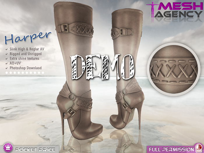 ::MA:: Slink High & Regular AV Boots "Harper" - DEMO