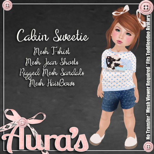 {Aura's} Cabin Sweetie {MerKittens} for Toddleedoo Avatars