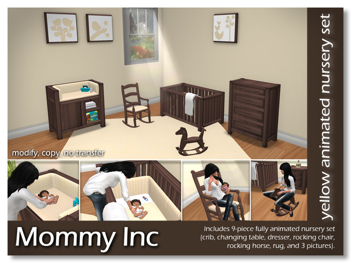 *Mommy Inc* Deluxe Color-Change Nursery Set
