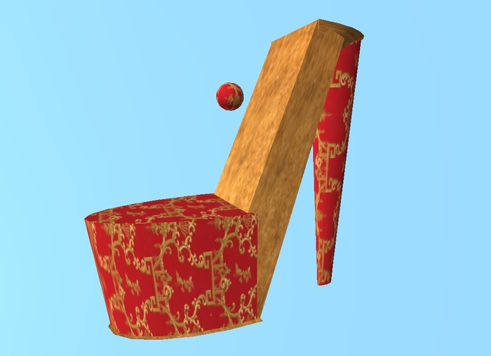 Yukon's Stiletto Chair~Asian