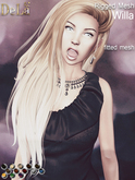 =DeLa*= Mesh Hair "Willa" Amazing pack