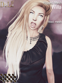 =DeLa*= Mesh Hair "Willa" Browns