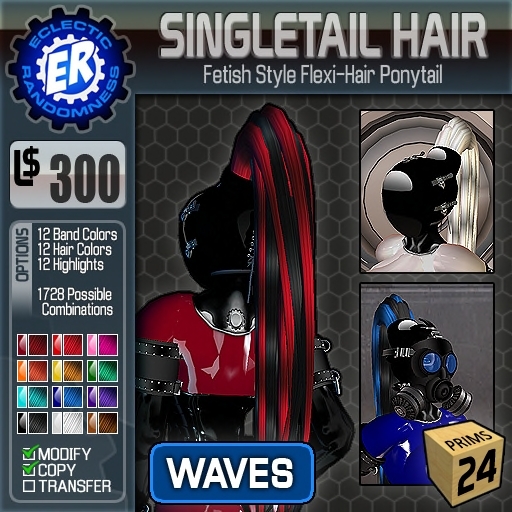 ER SingleTail Hair 'Waves'