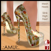 .:AMUI:. SHOES "VERA" - PATTERN SPRING (Slink High Feet)