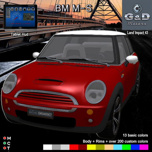 G&D MOTORS BM M-S