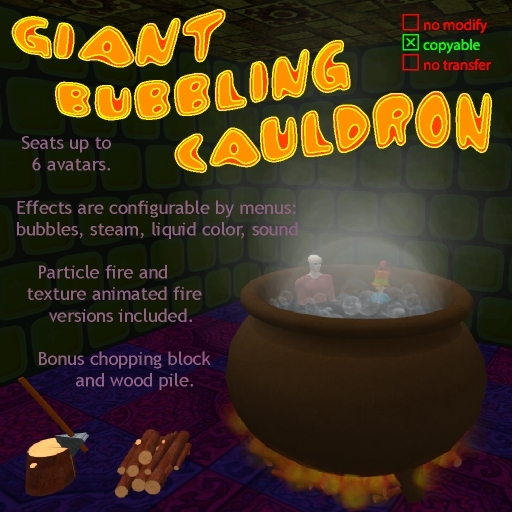 Giant Bubbling Cauldron / Hot Tub for Halloween