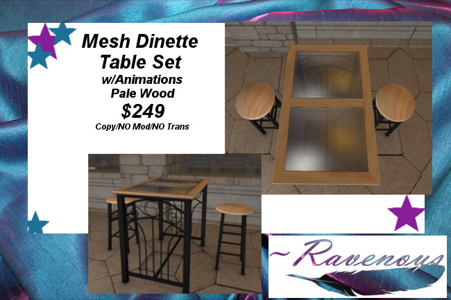 Dinette Table Set (Pale) BOXED