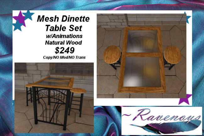 Dinette Set (Natural) BOXED