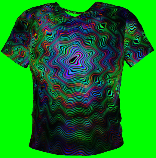 Spiral Trip T-Shirt (Mesh)