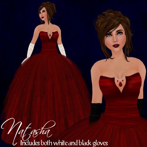 [K~*~S] Natasha - Gown - Ruby