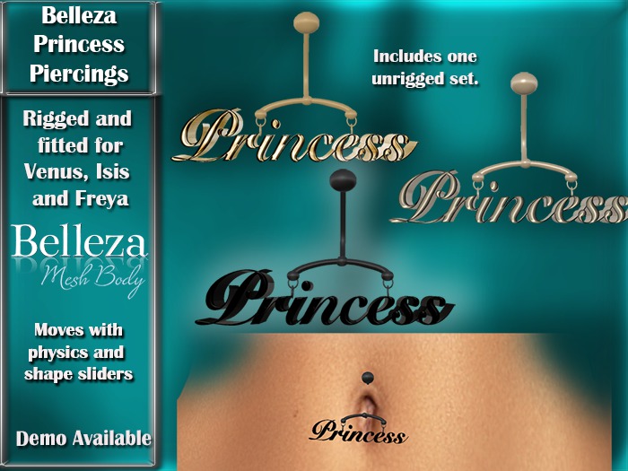Belleza - Princess Navel Piercing