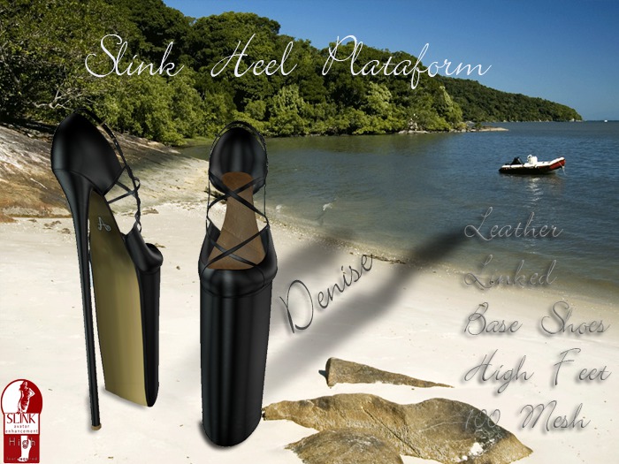 .::Arkan::. Slink Heel Plataform Denise Leather