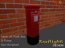 Twilight Design - UK Red Post Box