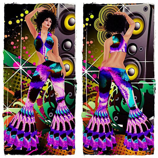 G L A M O R O U S * Biancca Blue Floral Top Boxed