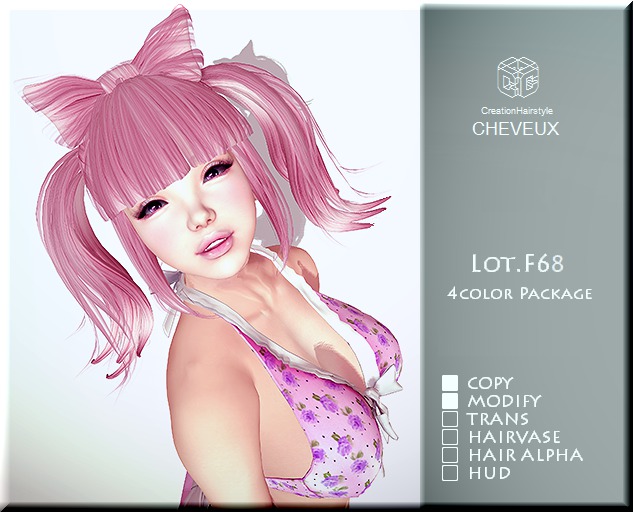 .:CHEVEUX:.F068 Hair pastels