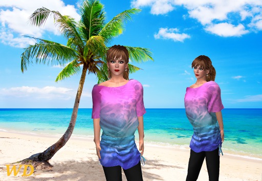 Mesh Beach Kaftan Mix