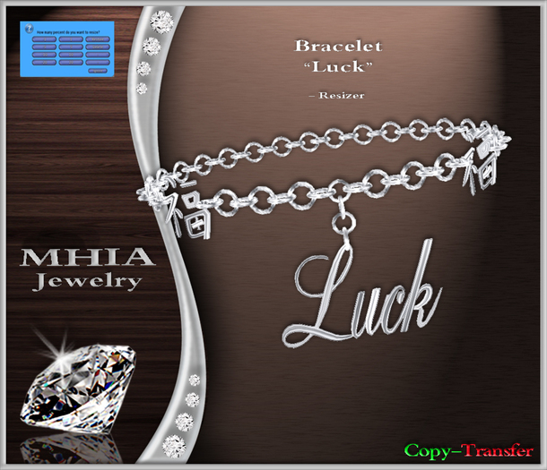 [MHIA] Luck Bracelet Silver