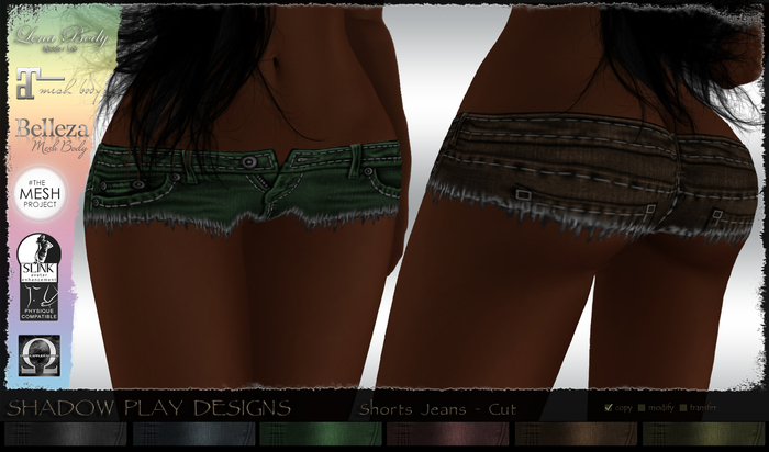 Unbuttoned Shorts Jeans - FatPack - Cut 