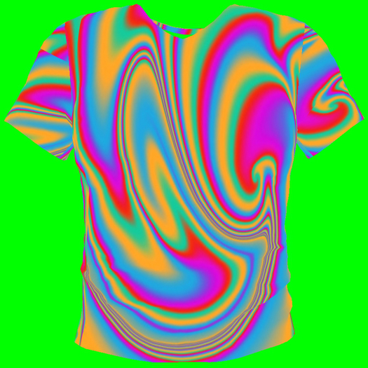 Sunstream Abstract T-Shirt (Mesh)
