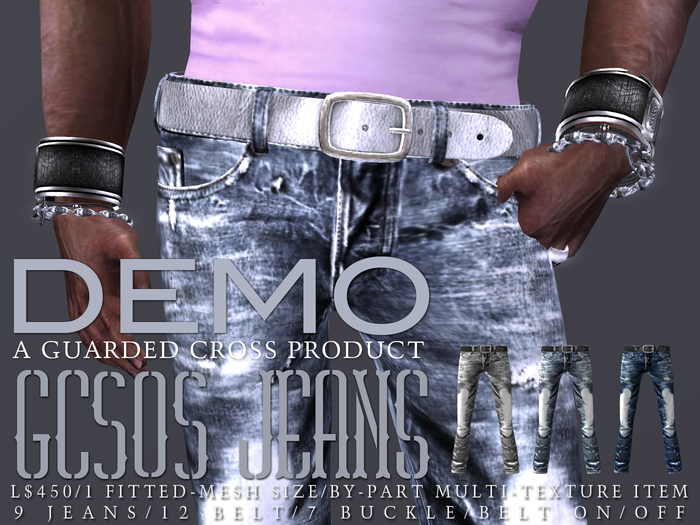 * Guarded Cross * GC505 Jeans *DEMO*