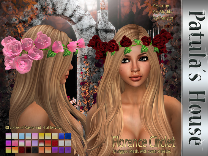 * Patulas House Florence Circlet.