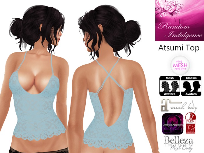 [RI] Atsumi Top - Blue Ice