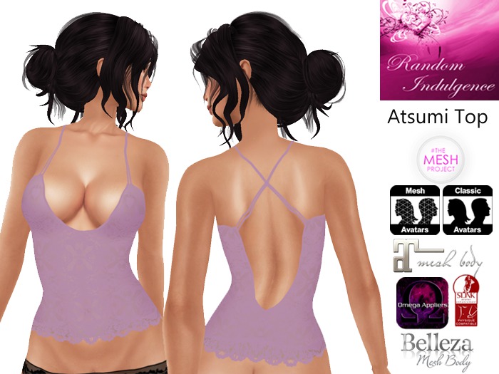 [RI] Atsumi Top - Lavender
