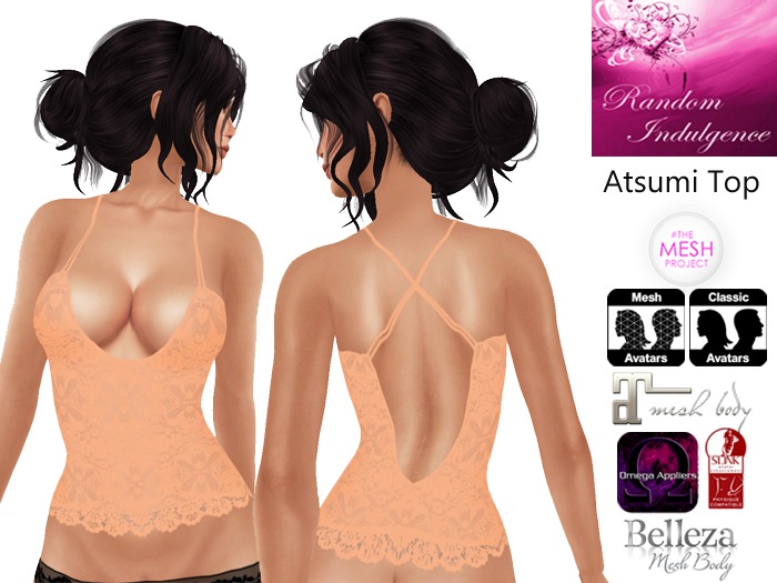 [RI] Atsumi Top - Peach