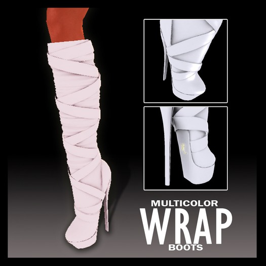 *RD* Wrap Boots (Multicolor) -box-