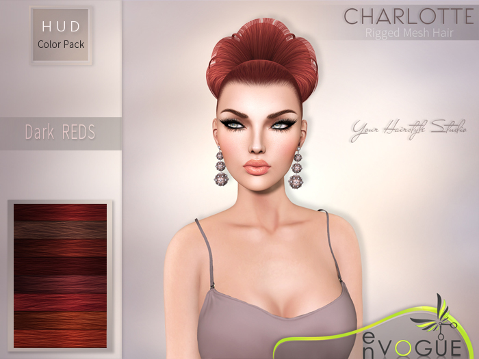 enVOGUE - HAIR Charlotte - Dark Reds