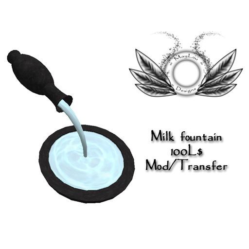 MayLou Designs - Milk Fountain