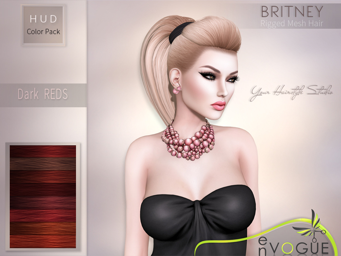 enVOGUE - HAIR Britney - Dark Reds
