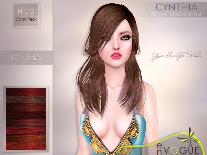 enVOGUE - HAIR Cynthia - Dark Reds