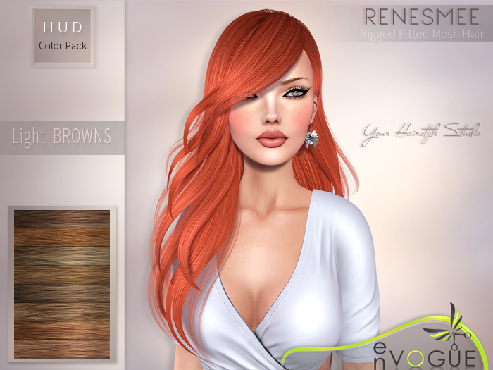 enVOGUE - HAIR Renesmee - Light Browns