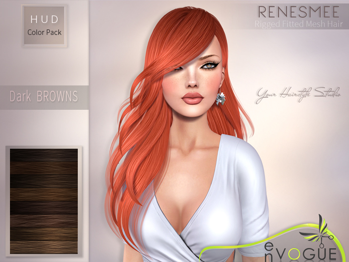 enVOGUE - HAIR Renesmee - Dark Browns
