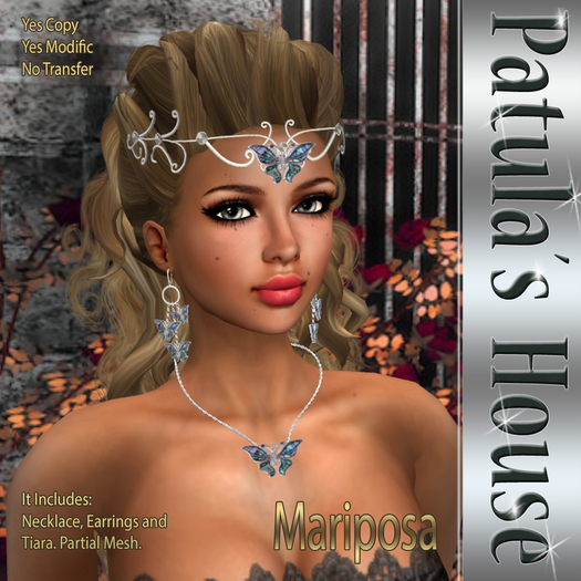 * Patulas House Mariposa Jewelry Set.