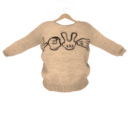 *~. Cute Baby .~* Pull Love Beige