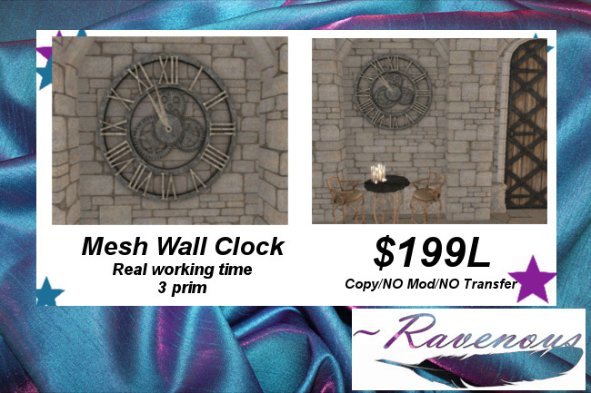 Mesh Wall Clock by Ravenous BOXED