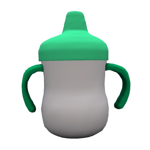 *~. Cute Baby .~* Sippy Cup Green