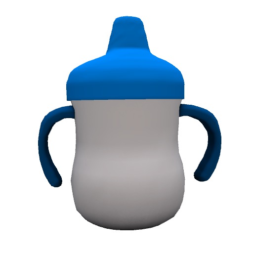 *~. Cute Baby .~* Sippy Cup Blue