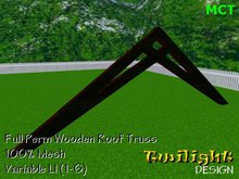 TDB007 - Full Perm Gothic Truss Dark Wood