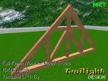 TDB005 - Full Perm TD Roof Truss Oak