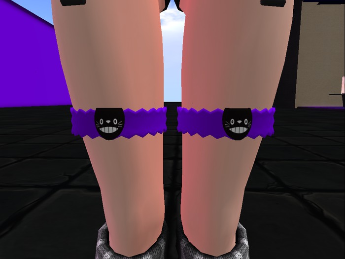 Alu <3- ToTo Garters Purple