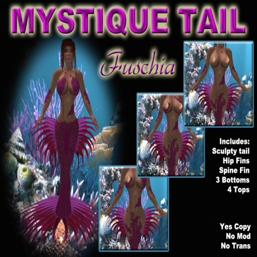 Mystique Tail Fuschia