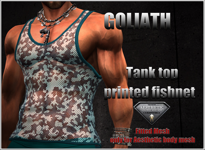 Goliath tank top love mouth box