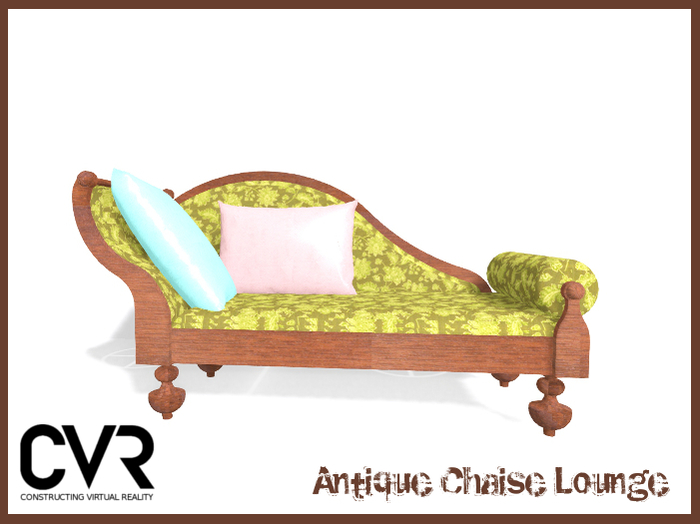Antique Chaise Lounge box